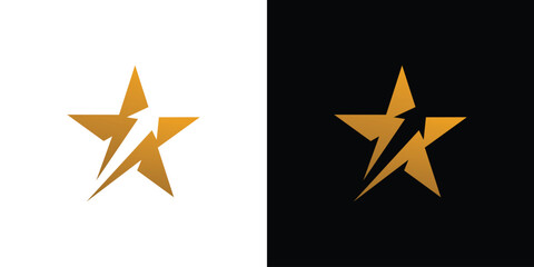 Modern and professional star up logo design
