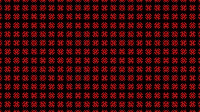 Kaleidoscope animation (red)