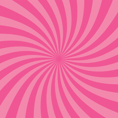 ピンクのスパイラルな背景のベクターイラスト