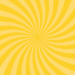 Fototapeta premium 放射状の渦巻の背景イラスト素材