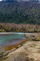 On the Road, Cerro Tronador, Bariloche, Rio Negro Province, Patagonia, Argentina