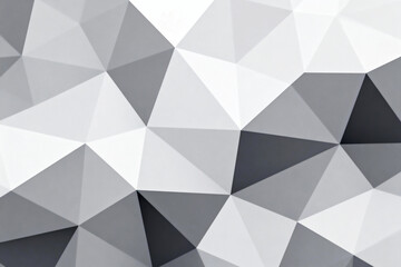 Geometric Polygonal Abstract Background with Triangles