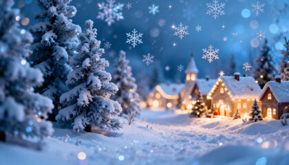 christmas tree in the night