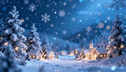 christmas tree in the night