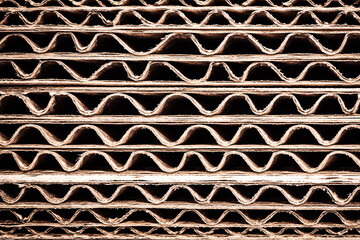 Macro Texture of Corrugated Cardboard Layers for Packaging Industry