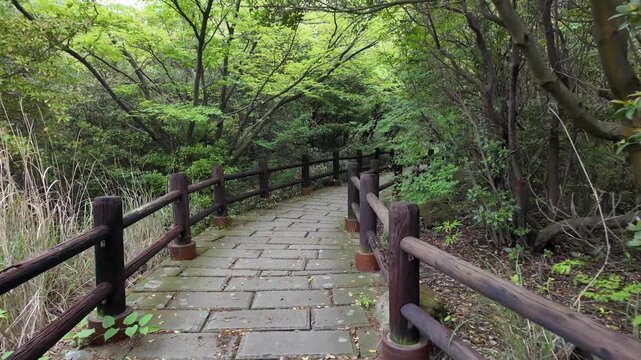 Unzen Jigoku, or Unzen Hell, is a hot spring resort with a steamy, hell-like atmosphere, and a macabre history as an execution ground for Christian martyrs
