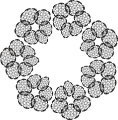 Abstract Mandala Vector Art, Stencil Mandala Design, Monochrome Mandala Vector, Geometric Mandala Illustration, Minimal Mandala Artwork, Decorative Mandala Vector, Modern Mandala Stencil Art, Symmetri