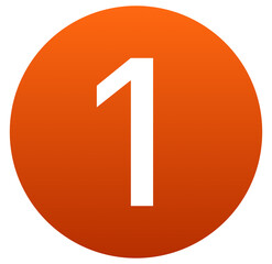 number one red button