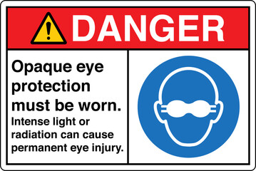 Safety Sign Marking Label Man...
