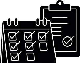 Schedule and task checklist