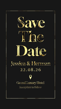 Wedding Invitation Animation 08
