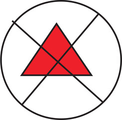 red triangle warning sign