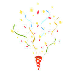 華やかなパーティークラッカー