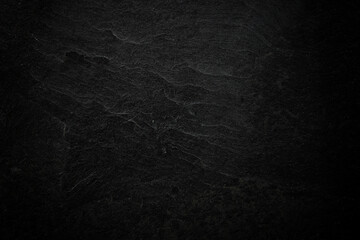 Dark grey black slate background or texture
