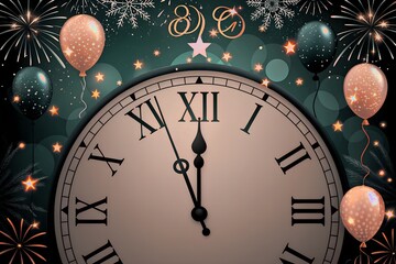 Countdown Timer Analog Watch Face 2025: Classic Clock Style Countdowns, Wallpapers & New Year's Eve Themes