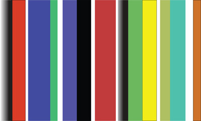 colorful abstract background with vibrant diagonal stripes in yellow green red black and blue