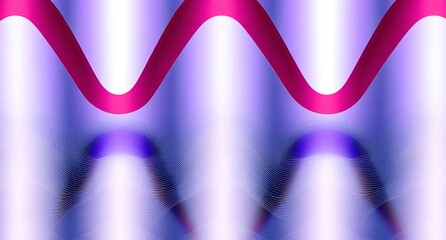 Vibrant Pink and Purple Light Waves with Blurred Background. neon, motion blur, digital art, futuristic, energetic, glowing, dynamic