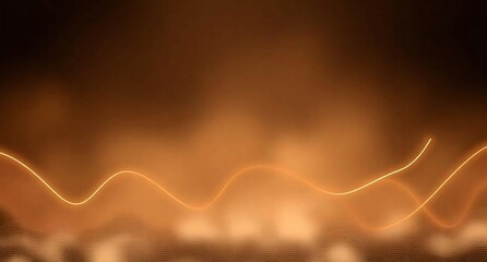 Glowing Wavy Lines on Dark Background trails, digital art, futuristic, neon, motion, energy, dynamic design