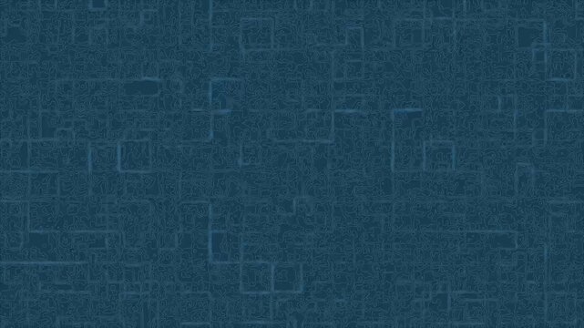 Modern abstract digital background with flowing topographic blueprint lines network pattern animation