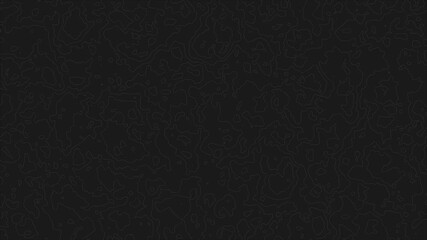 Modern dark topographic map lines slowly moving to create a seamless abstract motion background animation - Powered by Adobe