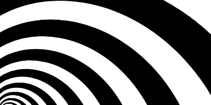 Hypnotic Black and White Spiral Abstract Background for Design, Art, Presentations, and Creative Marketing.modern abtrack background .vector illustration eps10