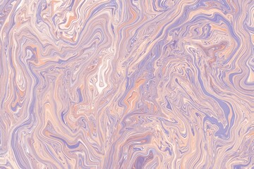 Fototapeta premium Muted Lavender and Peach Abstract Marble Texture