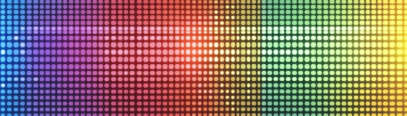 Dynamic colorful background design featuring repeating abstract geometric patterns and visual harmony for digital media.