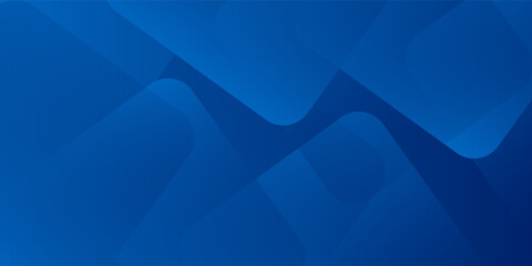 Abstract blue background with glowing geometric lines.