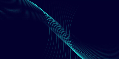 Abstract technology backgrounds by wave lines background. Curve modern pattern
