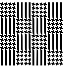 Abstract Houndstooth and Stripes Combination Seamless Pattern