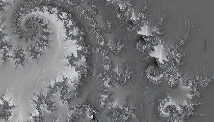 Fractal flow Swirling detailed abstract beauty