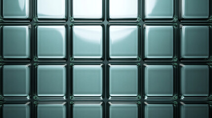 Glass square background pattern shimmer clean texture wall grid tile minimal modern reflective surface abstract interior design glossy light blue surface detail
