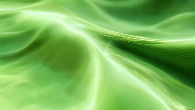 gentle 4k soft blur gradient in green tones creating peaceful atmospheric background ideal for calming visuals design templates or nature inspired aes