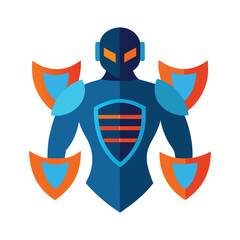 Dna Strands Forming Protective Medical Armor