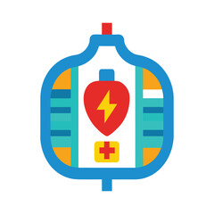 Dna Powered Health Energy Core Inside Human Chest