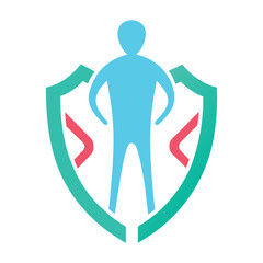 Dna Based Immunity Shield Surrounding Healthy Human Body