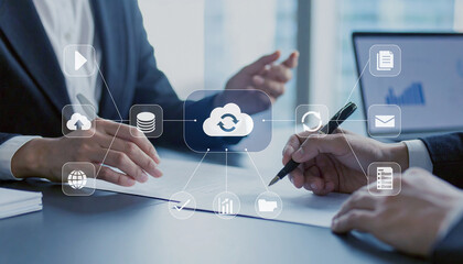 ビジネスシーン、DX、IT、クラウド、社内文書管理、デジタルワークフロー