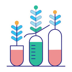 Biotech Laboratory Growing Personalized Medicine Cells