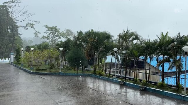 Passing rains over Andaman and Nicobar Islands during December 2025