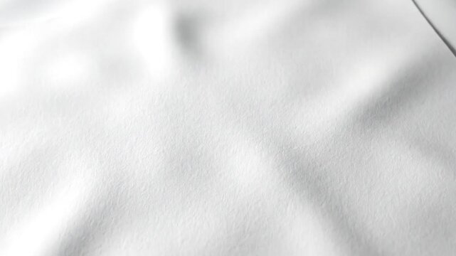 Soft white fabric texture background.