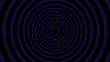 B ue And Black Concentric Circle Tunnel Pattern Background © Nuwirana