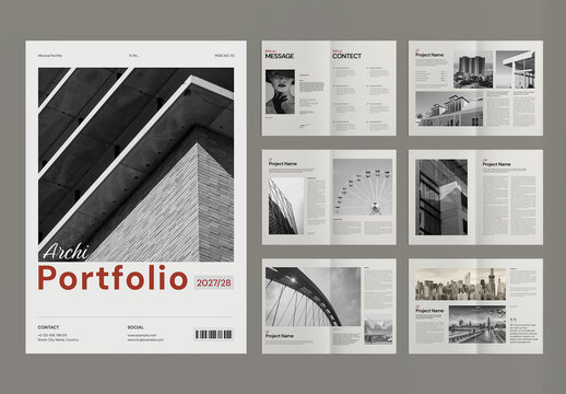 Architecture Portfolio Template