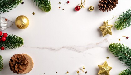 Clean New Year celebration concept with copy space