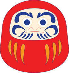 Japanese Daruma doll a traditional talisman