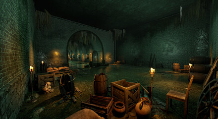 中世の迷宮　地下保管庫の残響