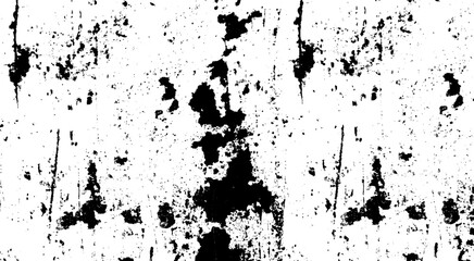 Black and White background. Abstract monochrome surface pattern of cracks, Grunge black and white pattern. Monochrome particles abstract texture.
