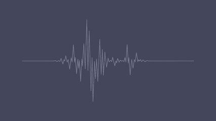 vector illustration of an abstract background with ecg