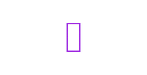 Square, rectangle, purple, collage rectangle shape made of paper, photo frame on transparent background.