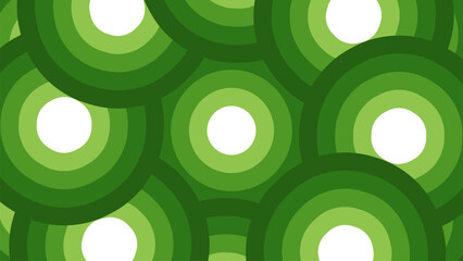 modern green geometric circles background. groovy green concentric rings. 70s inspired green circle wallpaper.