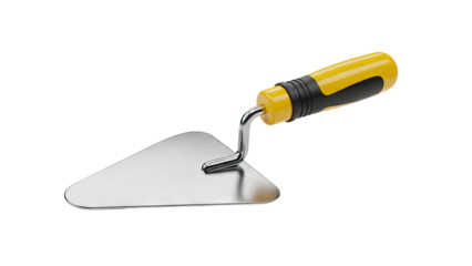 3D Trowel Tool on transparent background